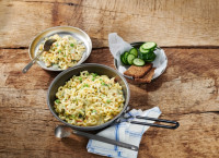Těstoviny s barevnou zeleninovou směsí 1000+ kcal (PERFORMANCE FOOD) 